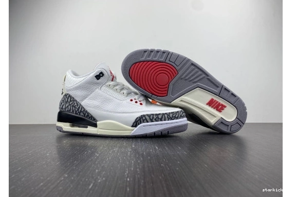 3 White DN3707-100 Retro DN3707-100 Jordan Reimagined Cement 0724